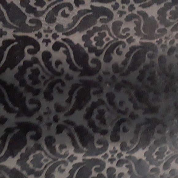 NWT Talbots Black Burnout Velvet Tie Sleeve Plus Petite XP - Picture 10 of 16